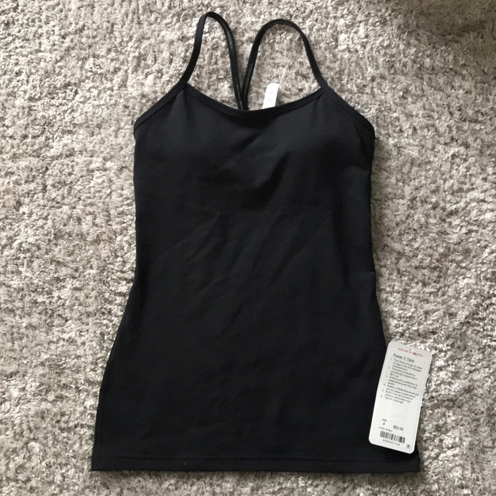 Lululemon. Power Y Tank. Luon.